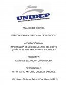 Analisis de costos.