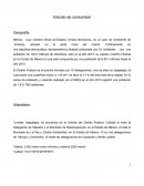 Estudio de comunidad.