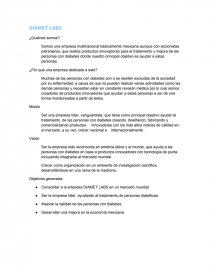 DIAMET LABS. Página 1