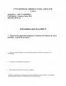 Tareas- Observa las siguientes imágenes y redacta una historia, de cinco párrafos a partir de la misma.