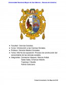Construcción de las Ciencias Sociales.
