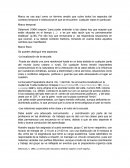 Marco se usa aquí como un término amplio que cubre todos los aspectos del contexto temporal e institucional el que se encuentre cualquier clase en particular.