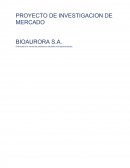 PROYECTO DE INVESTIGACION DE MERCADO BIOAURORA S.A.