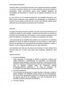 INSTRUMENTOS FINANCIEROS.