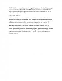Prescripcion derecho Laboral. Página 1