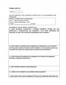 FICHA DESARROLLO DE UN MARCO CONCEPTUAL Y PLANTEAMIENTO DEL PROBLEMA