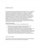 Evaluación Parcial 1 DB