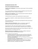 Actividad de reclutamiento. ﻿Investigación de mercado