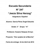 Analisis del "Don Quijote de la Mancha"