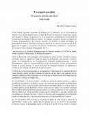 Un zapato perdido (O cuando las miradas saben mirar) Pablo Gentili.