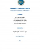 Ceramica y refractarios problemas