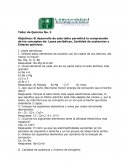 Taller de Química No. 3