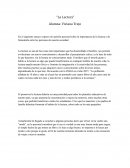 Ensayo “La Lectura”