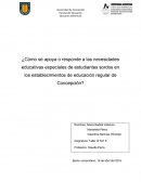 DISCAPACIDAD AUDITICA