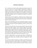 Crónica de un mundo nuevo.