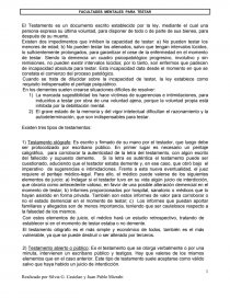 FACULTADES MENTALES PARA TESTAR. Página 1