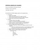 Interfaz grafica de usuario.