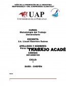 Metodología del Trabajo DUED - CHEPÉN