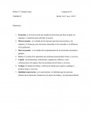 Definiciones - Microeconomia.