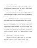 Introducción y objetivo del estudio. Método de investigación y reporte de resultados