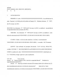 Demanda JUEZ LABORAL DEL CIRCUITO (REPARTO). Página 1