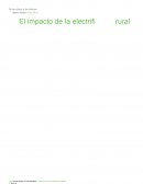 Beneficios de la electricidad rural en Peru