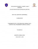 Fundamentos de la racionalidad humana