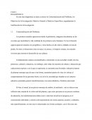 FASE I DIAGNÓSTICO Contextualización del Problema, los Objetivos de la Investigación: Objetivo General y Objetivos Específicos, seguidamente la Justificación de la Investigación.