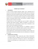 INFORME TALLER “AUTOESTIMA”