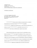 Demanda de alimentos.