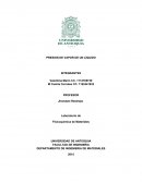 PRESION DE VAPOR DE UN LÍQUIDO.