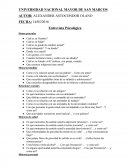 ENTREVISTA PSICOLÓGICA-UNMSM.