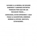 INFORME EMPRENDIMIENTO DESDE CERO.