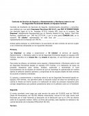 Contrato de Servicio de Soporte y Mantenimiento y Monitoreo sobre la red