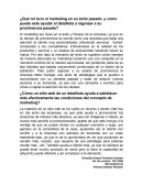 Cuestionario de Mercadotecnia.