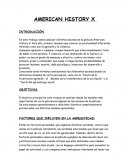 La tragedia de la xenofobia en la juventud americana: Análisis de "American History X"