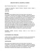 AMBLIOPÍA FRENTE AL DESARROLLO HUMANO.
