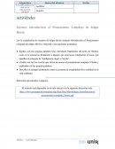 Introducción al Pensamiento Complejo de Edgar Morin