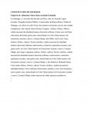 CONSTITUCION DE SOCIEDAD