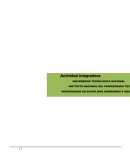 Psicologia - Actividad integradora