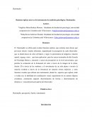 Lusiones ópticas atreves de instrumento de medición psicológica