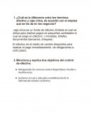 Cuál es la diferencia entre los términos efectivo y caja chica, de acuerdo con el empleo que se les da en los negocios?