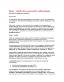 Redes y canales de comunicación en la empresa