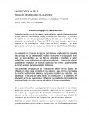 El saber pedagógico y las evaluaciones