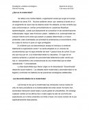 Paradigmas y debates sociológicos. Reporte de lectura ¿Qué es la modernidad?
