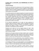 ENSAYO ALIANZA PARA LA EDUCACION