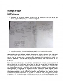 Administración Pública Prueba 70% Banco de preguntas. Página 1