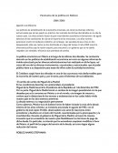 Panorama de la politica en México