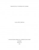 Crisis económicas y políticas de colombia