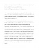 DETERMINACION DEL VOLUMEN ESPECÍFICO Y LA VISCOSIDAD INTRINSECA DEL GLICEROL